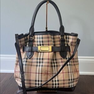 Burberry Shoulder and Crossbody Hobo Bag